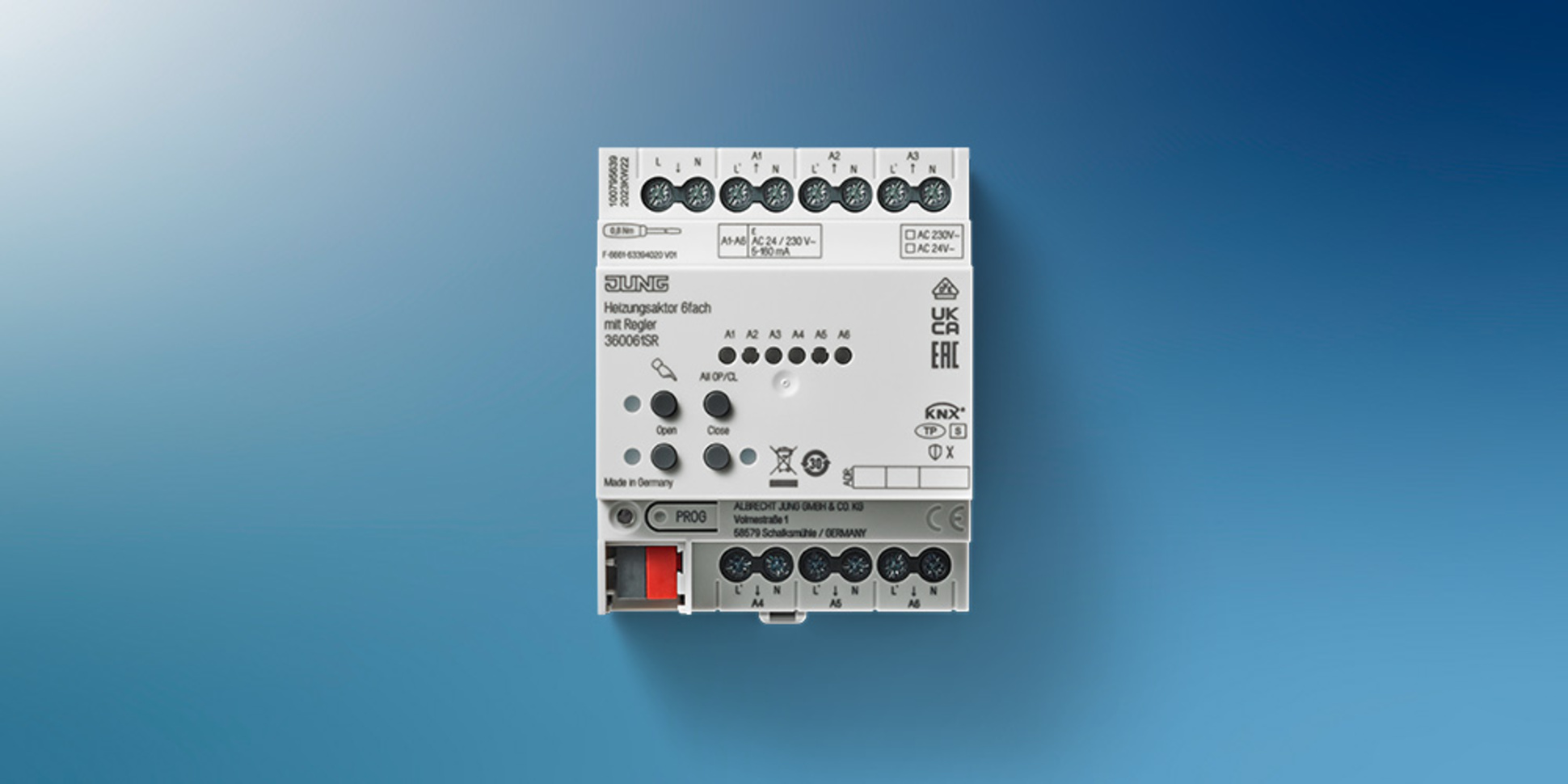 KNX Heizungsaktor 6-fach bei Elektro Dornberger INH.: DOREEN DORNBERGER in Vacha