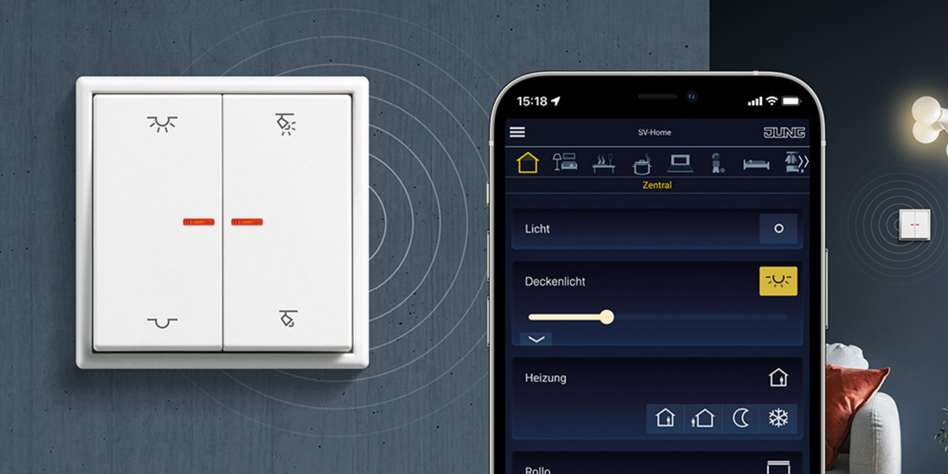 KNX RF Taster bei Elektro Dornberger INH.: DOREEN DORNBERGER in Vacha